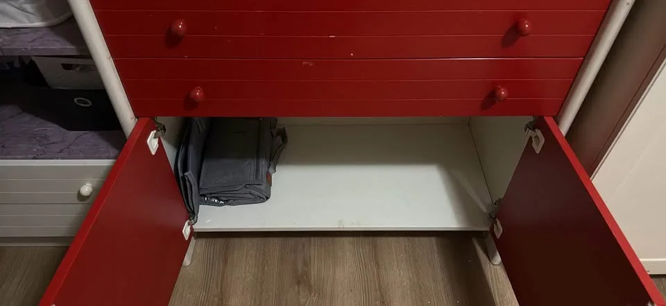 White and red Dresser image indicator(2)