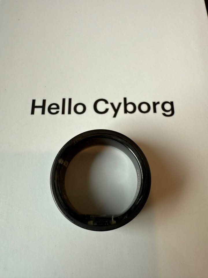 Ultrahuman Ring AIR (Matte Grey, Size 10)