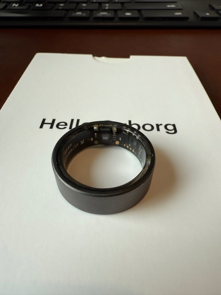 Ultrahuman Ring AIR (Matte Grey, Size 10) - photo 3