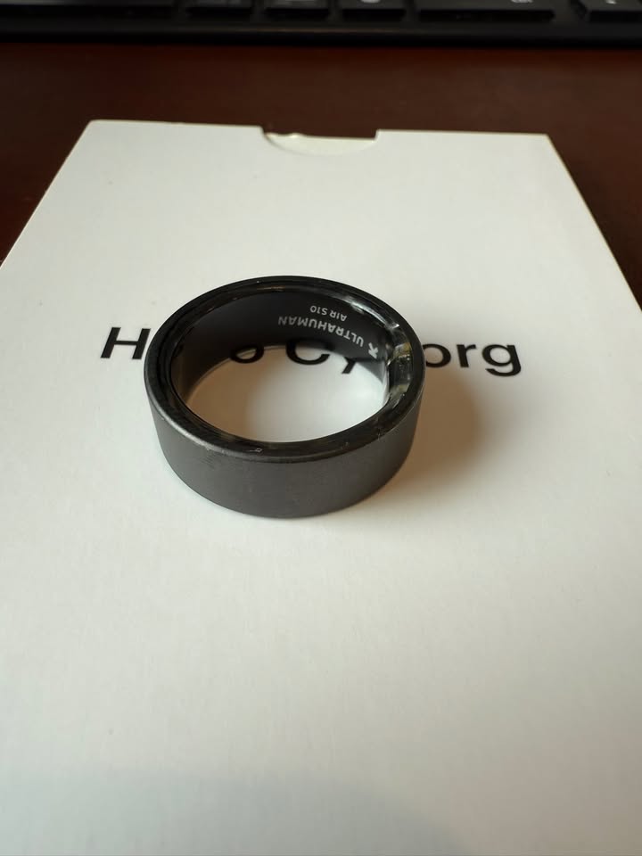 Ultrahuman Ring AIR (Matte Grey, Size 10) - photo 4