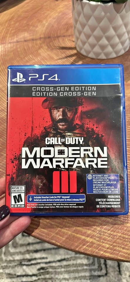 Call of Duty Modern Warfare Cross-Edition PS4 and PS5