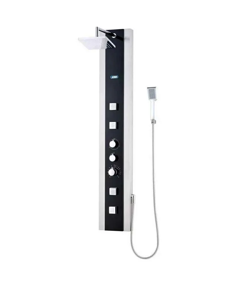 Aston 4-Jet Shower System in Stainless Steel thumbnail