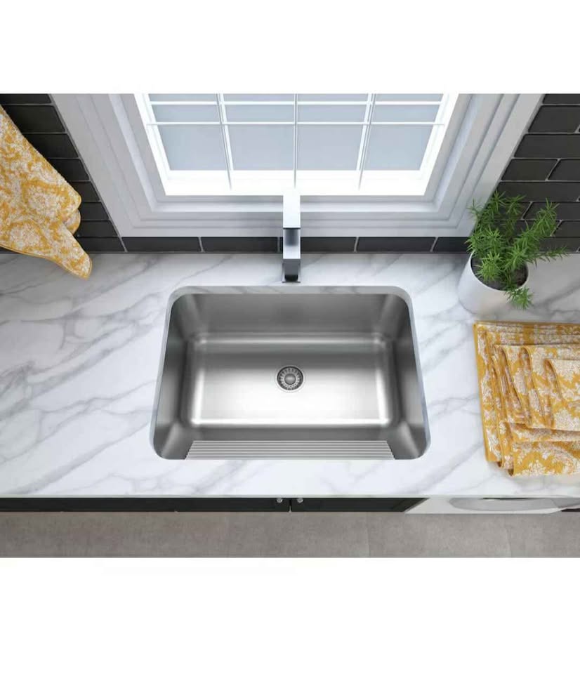 Italia Collection Laundry Sink with Washboard - 24 inch - photo 3