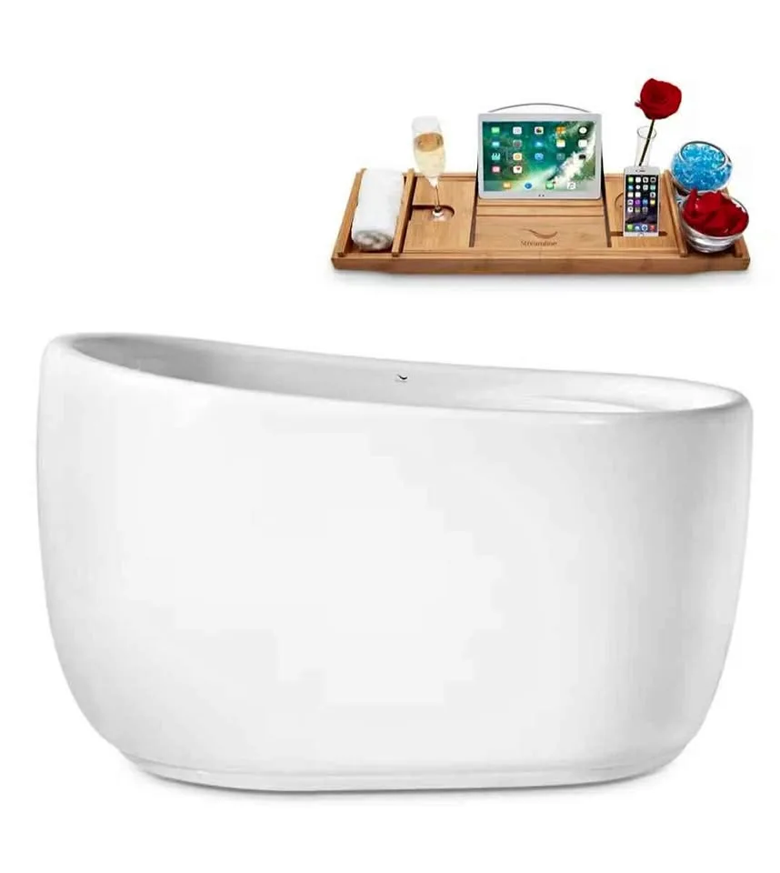Streamline 51" Freestanding Tub & Tray thumbnail