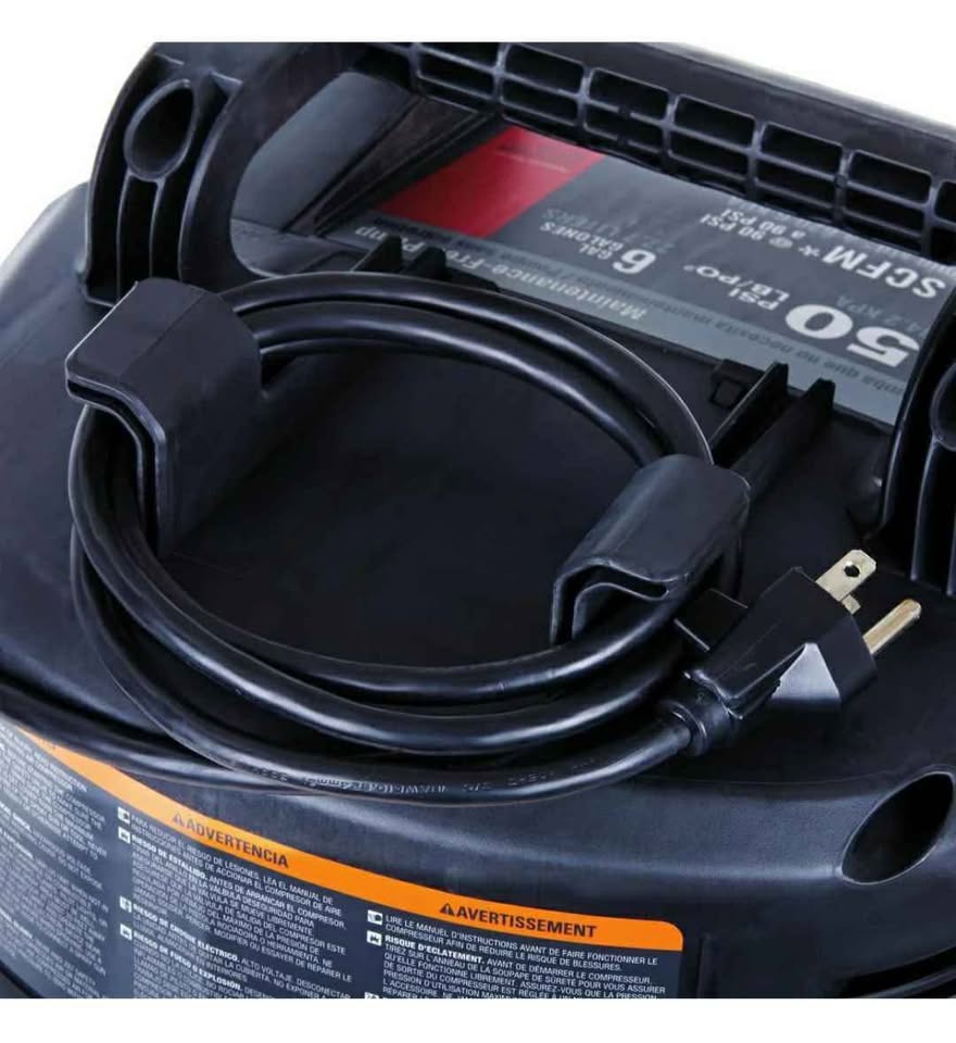 PORTER-CABLE 150 PSI 6 Gal Pancake Air Compressor - photo 2