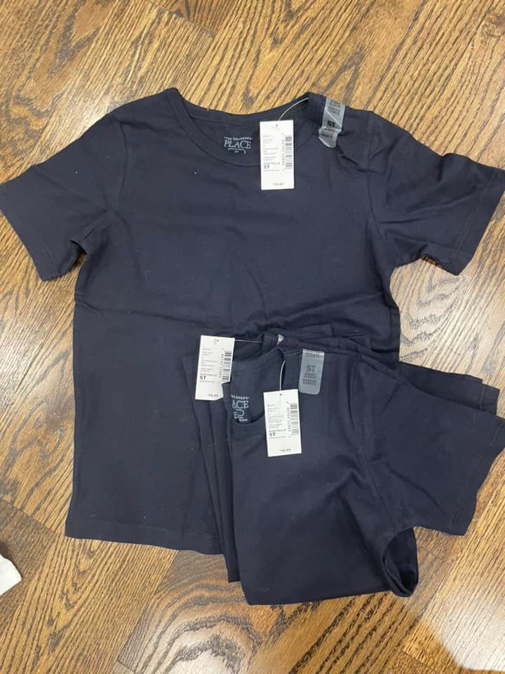 BNWT 5T School Uniform Items
