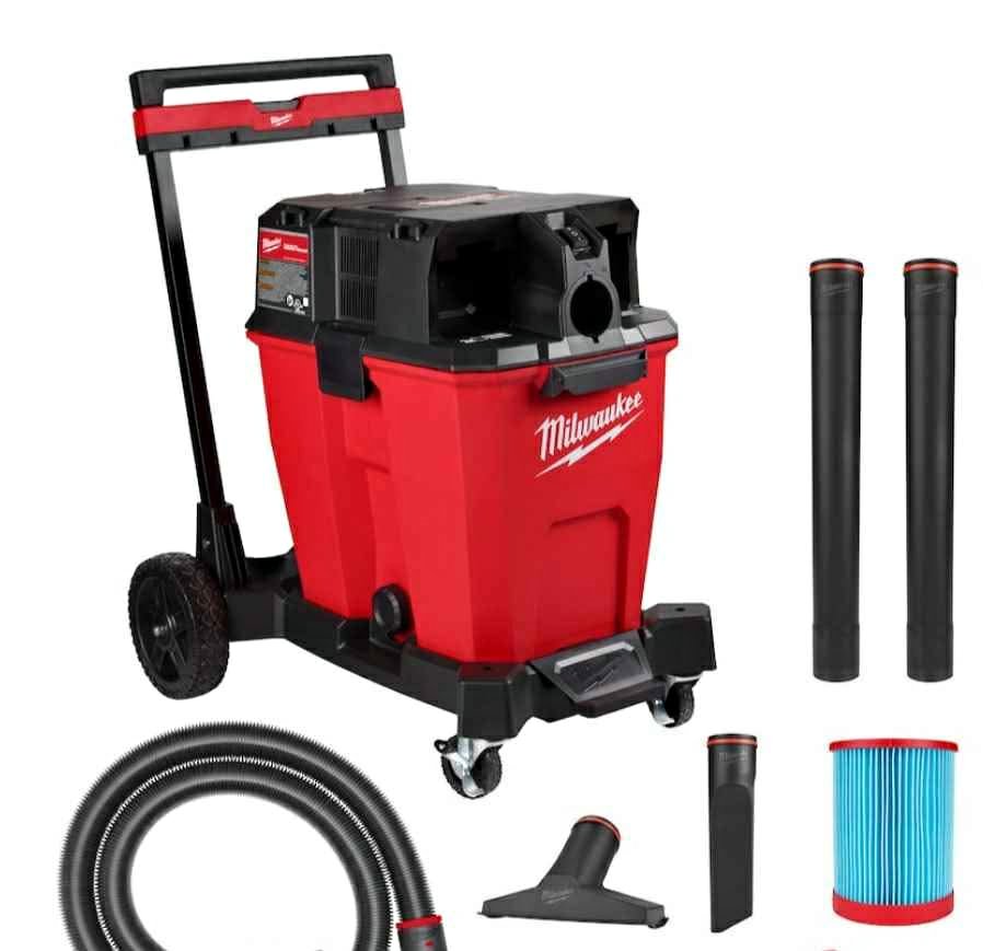 Milwaukee 12 Gallon Dual-Battery Wet/Dry Vacuum (TOOL ONLY)