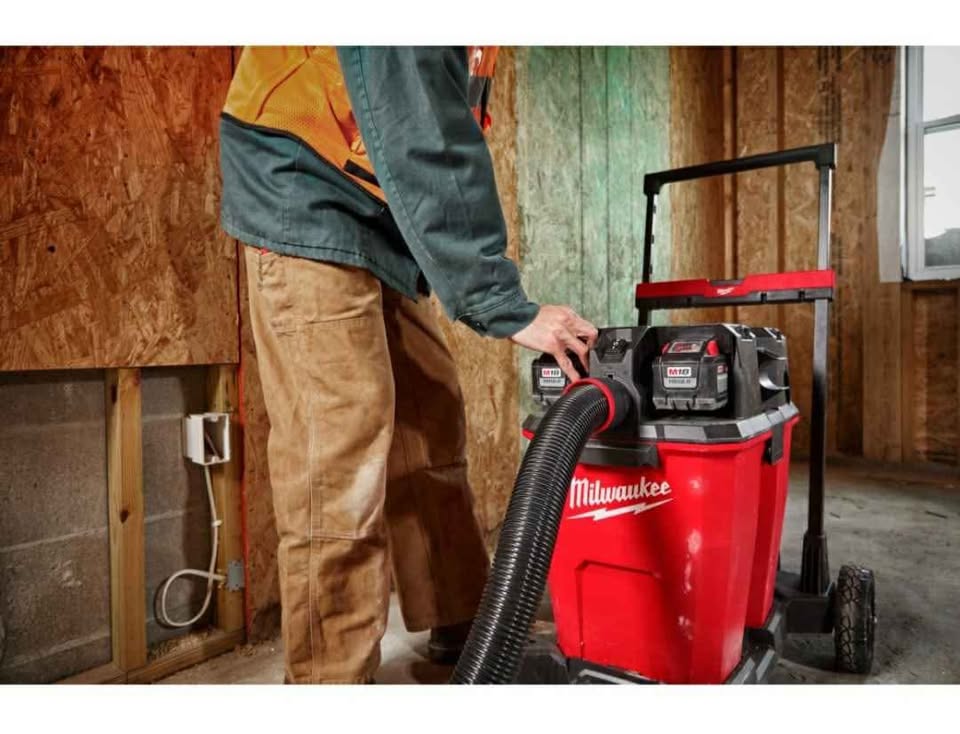 Milwaukee 12 Gallon Dual-Battery Wet/Dry Vacuum (TOOL ONLY) - photo 4