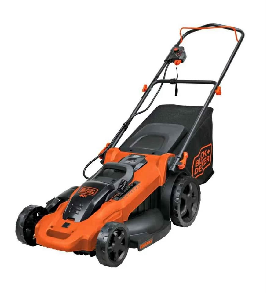 BLACK+DECKER 20" Cordless Mower w/ 2 Batteries