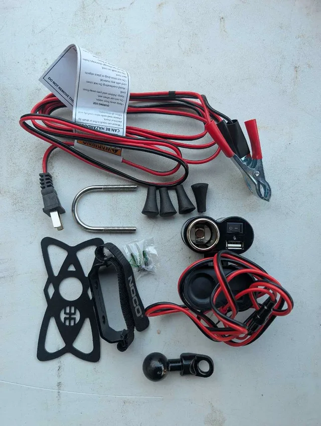 Motorcycle Power Adapter and USB thumbnail