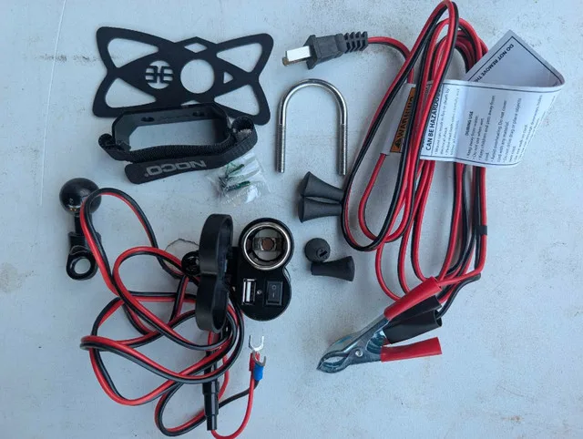 Motorcycle Power Adapter and USB image indicator(3)