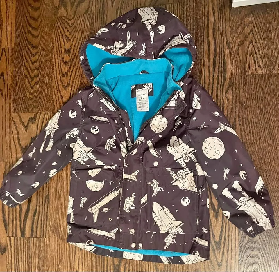 Cute 3T Carter’s Outer Space fall jacket thumbnail