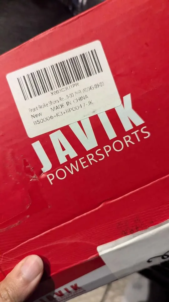 New Front Brake Shoe Set – Yamaha Big Bear image indicator(3)