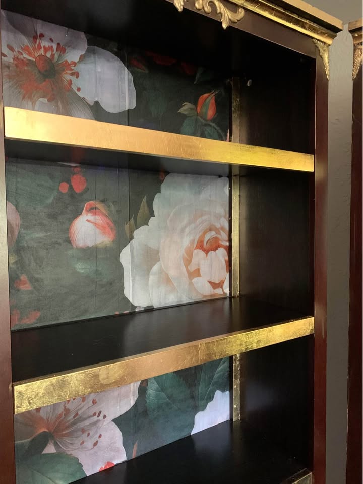 Midnight Peony Bookcases - photo 3