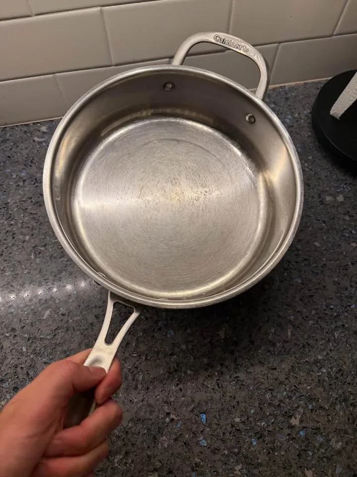 Cuisinart - 2 Quart stainless steel saucepan with lid image indicator(3)