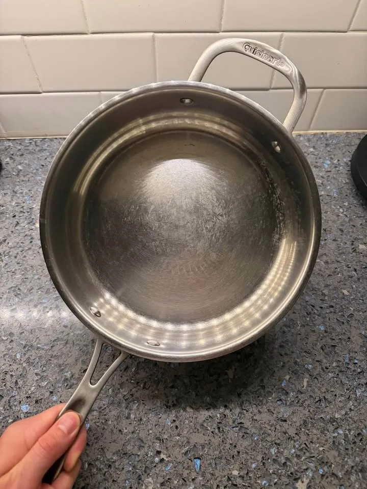 Cuisinart - 2 Quart stainless steel saucepan with lid image indicator(4)