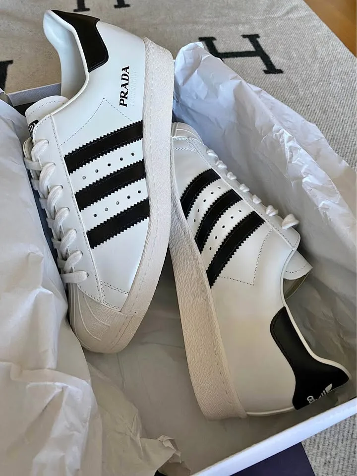 Prada X Adidas Superstar Sneakers White US8.5 thumbnail