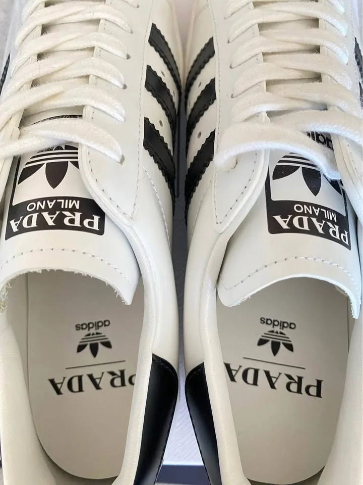 Prada X Adidas Superstar Sneakers White US8.5 image indicator(9)