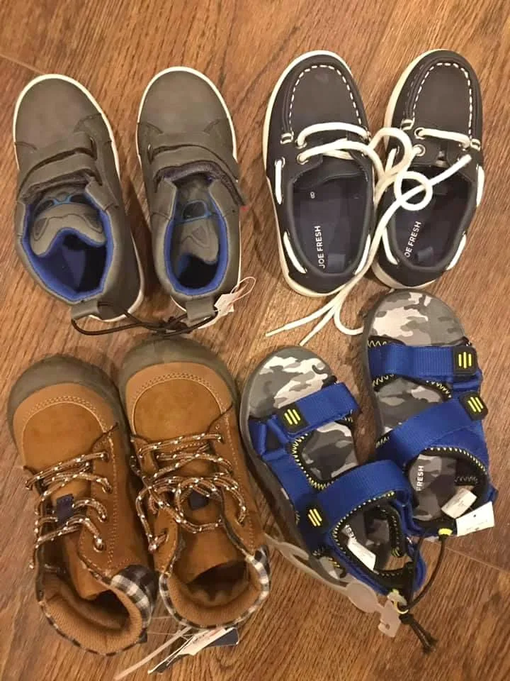 BNWT Little Kid Shoes (Size 8 and 9) thumbnail