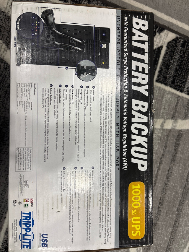 Tripp Lite Battery Backup - photo 2