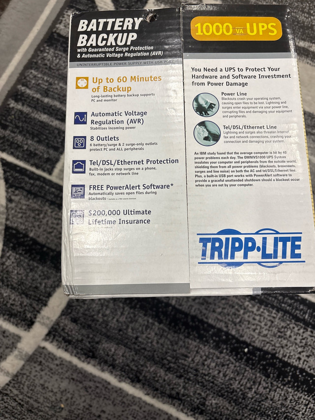 Tripp Lite Battery Backup - photo 3