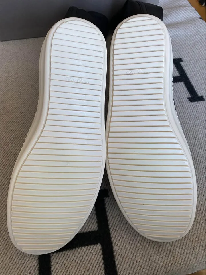 Rick Owens Leather Sneaker Boots image indicator(6)