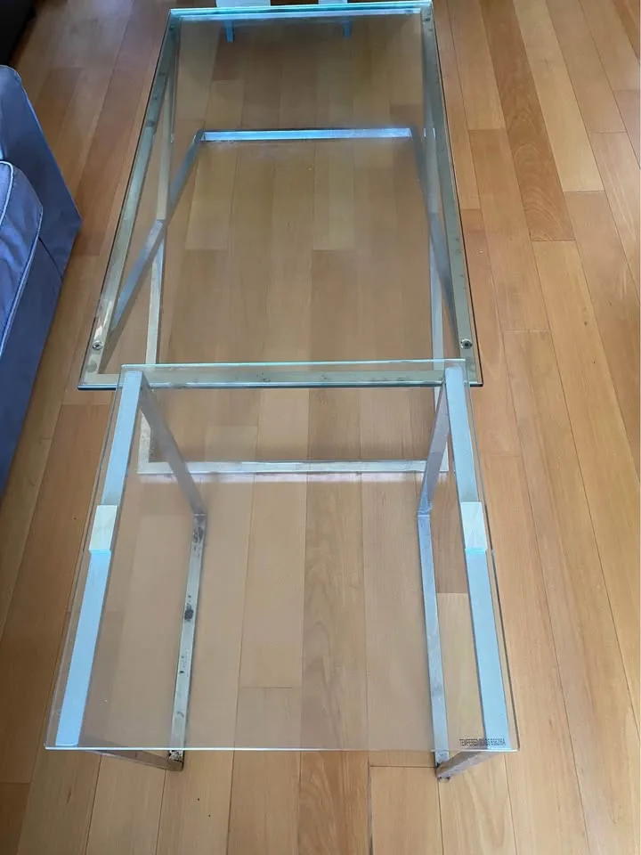 Mobilia Glass Coffee Table Set image indicator(3)