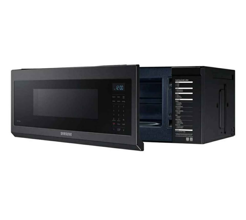 Samsung Microwave w/ Wi-Fi Black Stainless Steel - photo 2
