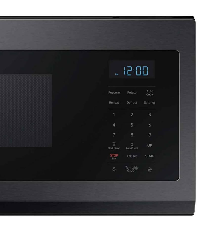Samsung Microwave w/ Wi-Fi Black Stainless Steel - photo 3