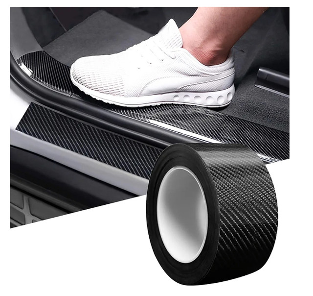 Black Car Door Sill Protector
