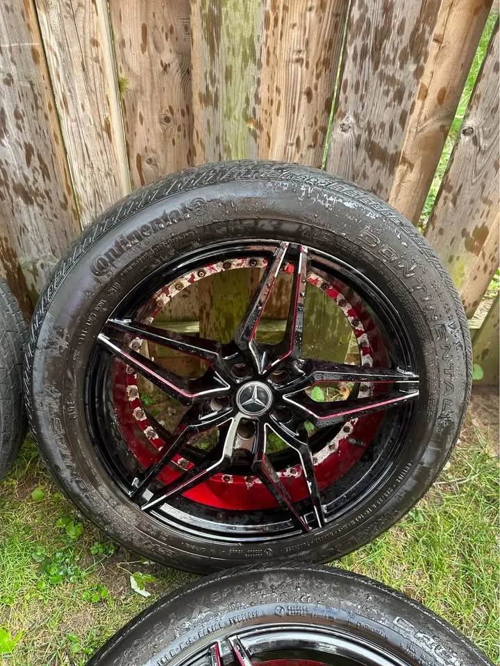 19” Mercedes GLC Rims on All Season Tires image indicator(2)