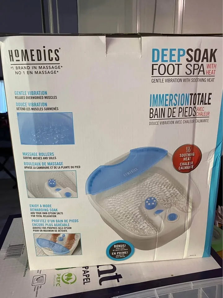 Homedics Deep Soak Foot Spa image indicator(2)