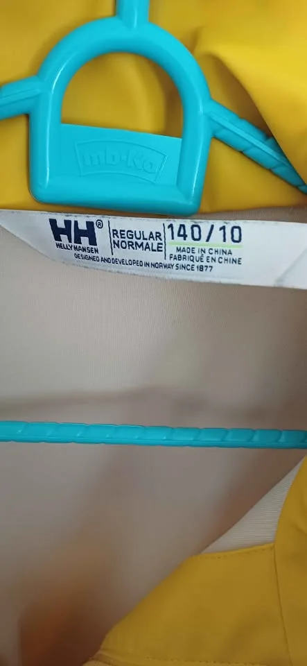 Helly Hanse kids rain jacket image indicator(3)