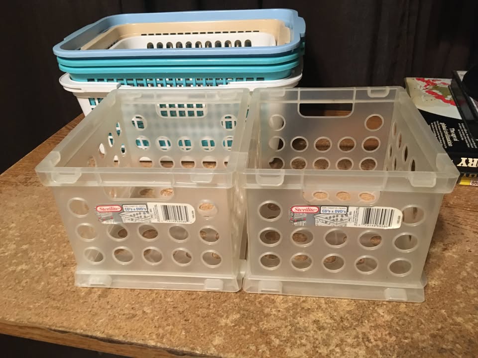 LOT OF STORAGE BASKETS AND BINS - photo 4