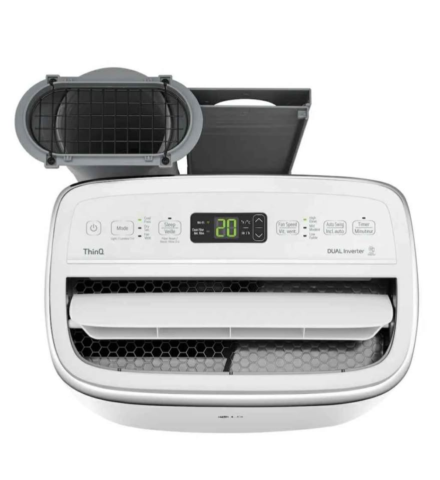 LG Smart Wi-Fi Portable Air Conditioner & Remote - photo 3