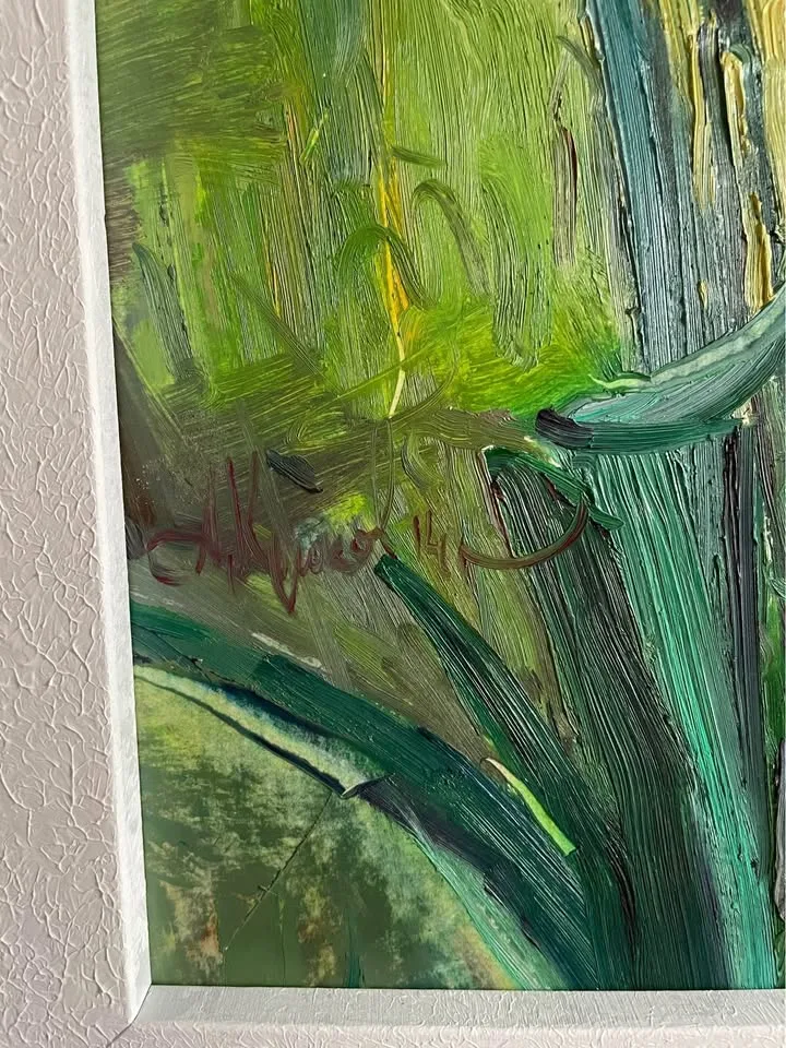 Flowers, Oil on Cardboard by Andrey Kryukov image indicator(2)