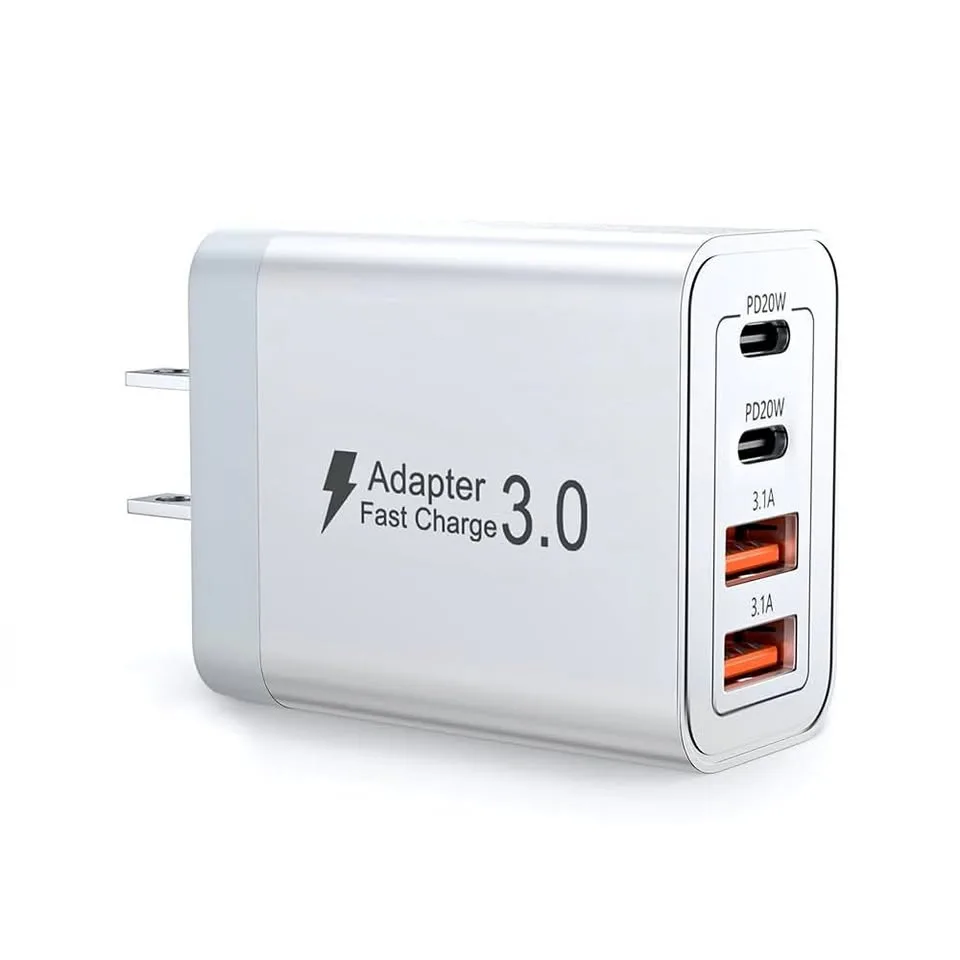 USB C Charger Block, 40W 4-Port USB C Fast Charging thumbnail