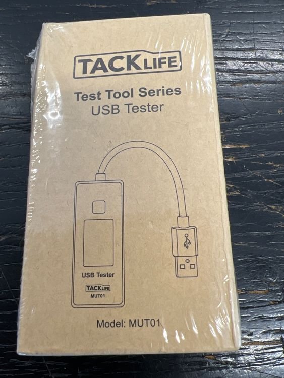 TACKLIFE USB Tester with LCD Display USB Voltage - photo 3