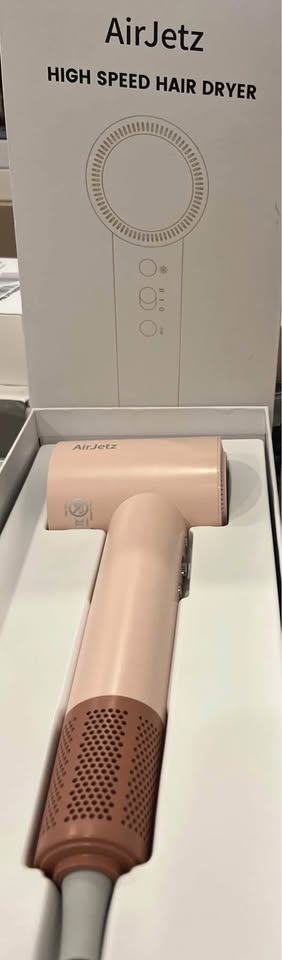 AirJetz Hair Dryer, 160,000 RPM, Pink (see pic 2) - photo 2