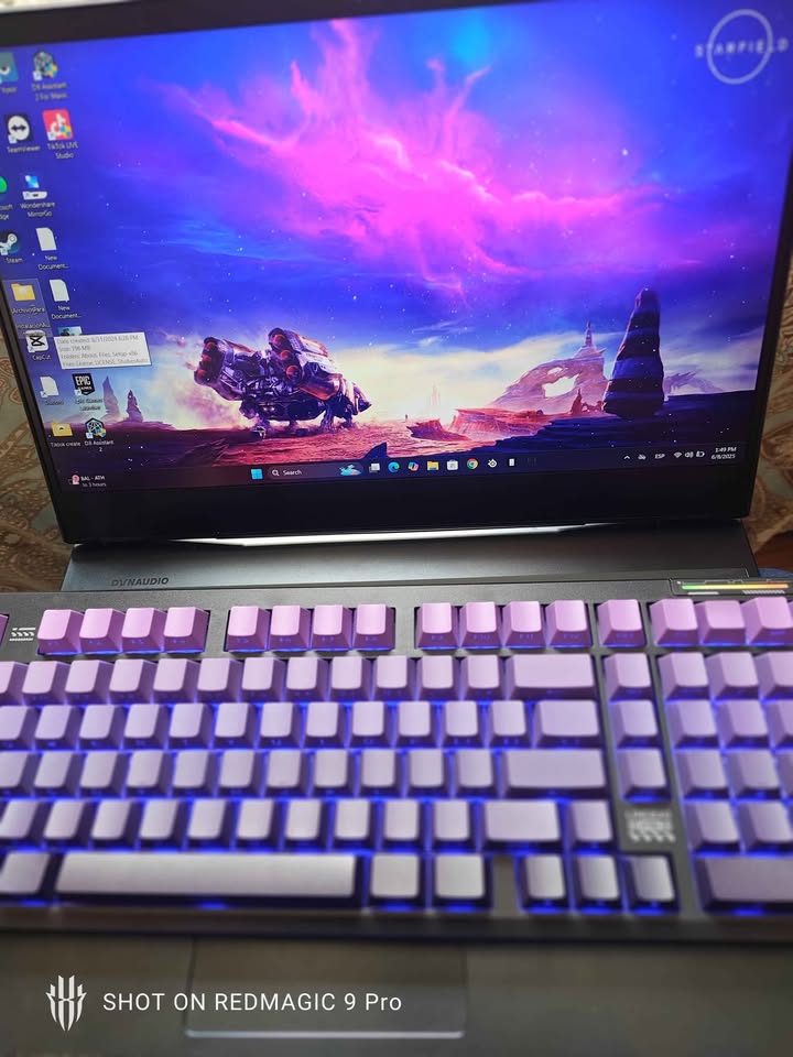 Leop K87 Pro Keyboard Anime Girl RGB Hot Swap - photo 3
