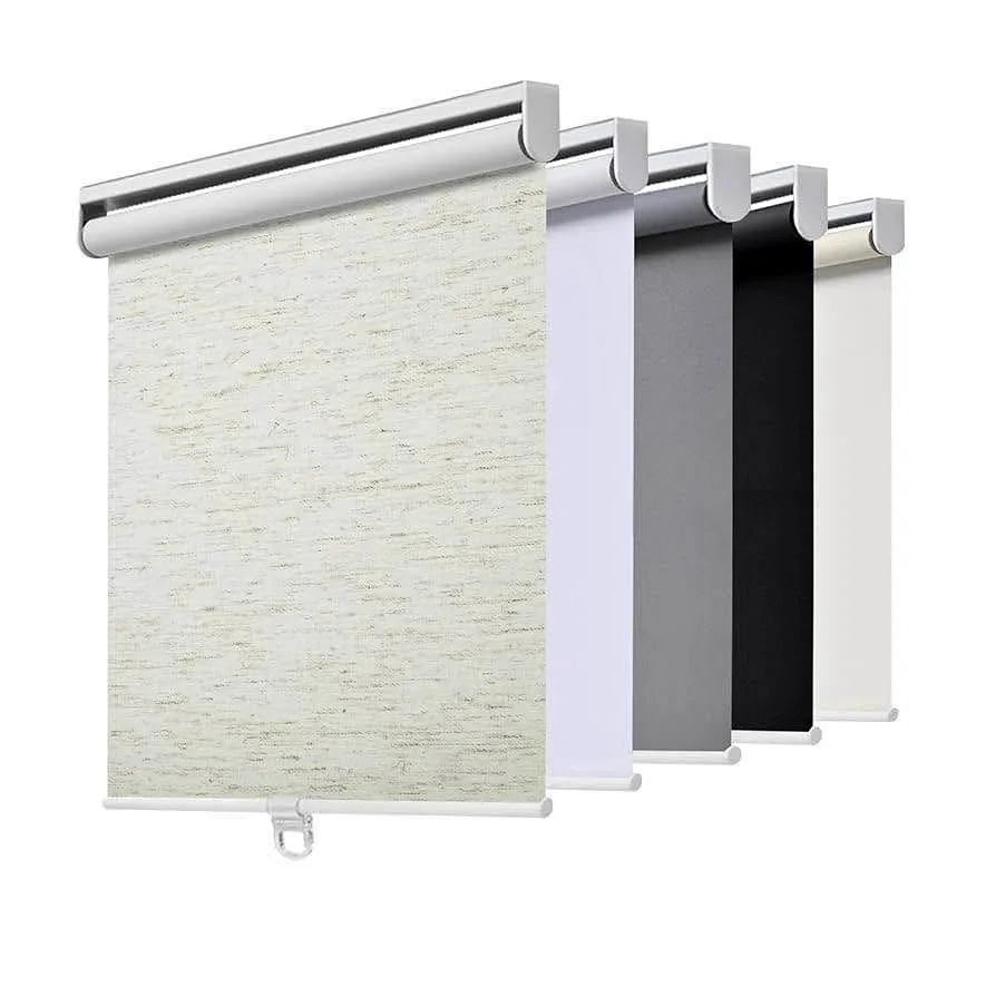 Cordless Roller Shade 26W x 72H Linen Cream thumbnail