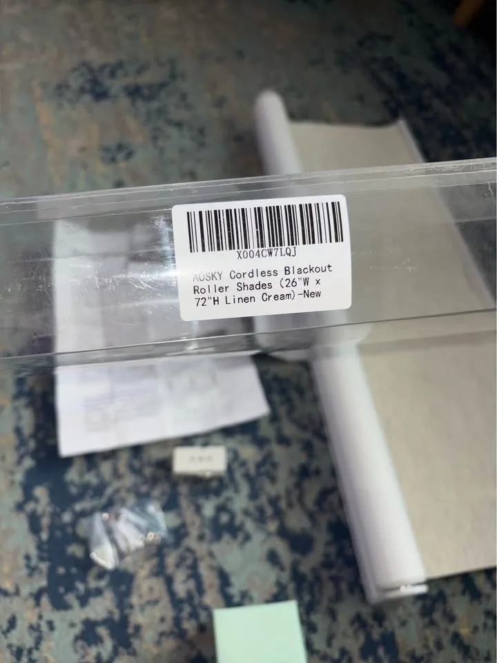 Cordless Roller Shade 26W x 72H Linen Cream image indicator(5)