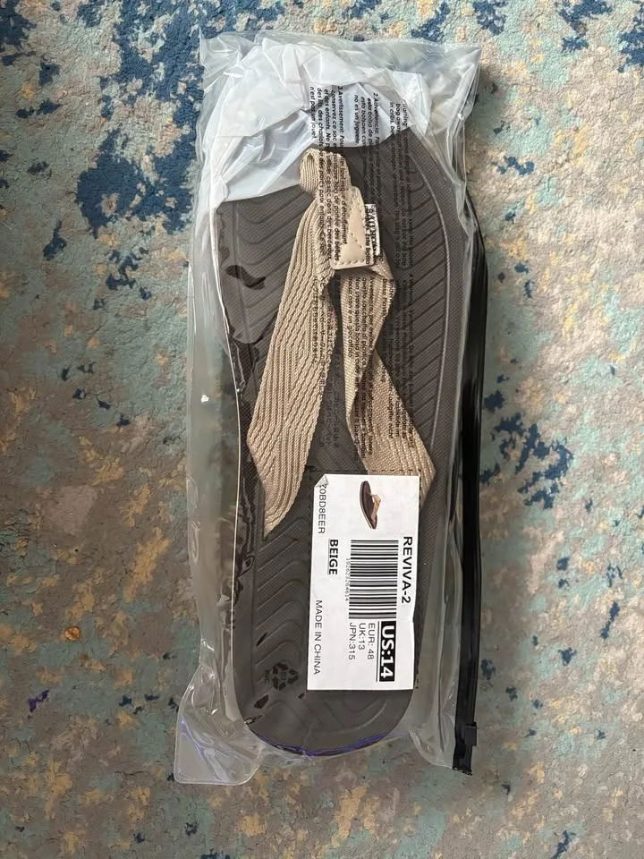 NORTIV 8 flip flop size:US14 image indicator(6)