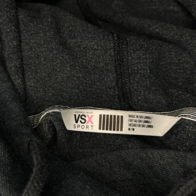 VS Victorias Secret Pink Grey Black Sweater image indicator(4)