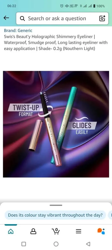 Swiss Beaut'y Holographic Eyeliner image indicator(5)