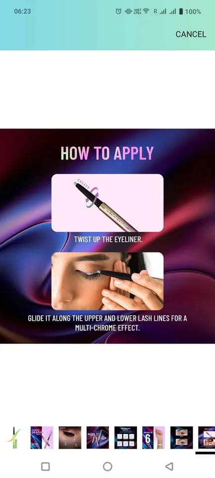 Swiss Beaut'y Holographic Eyeliner image indicator(6)