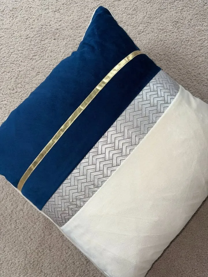 Velvet Throw Pillow and Insert image indicator(3)