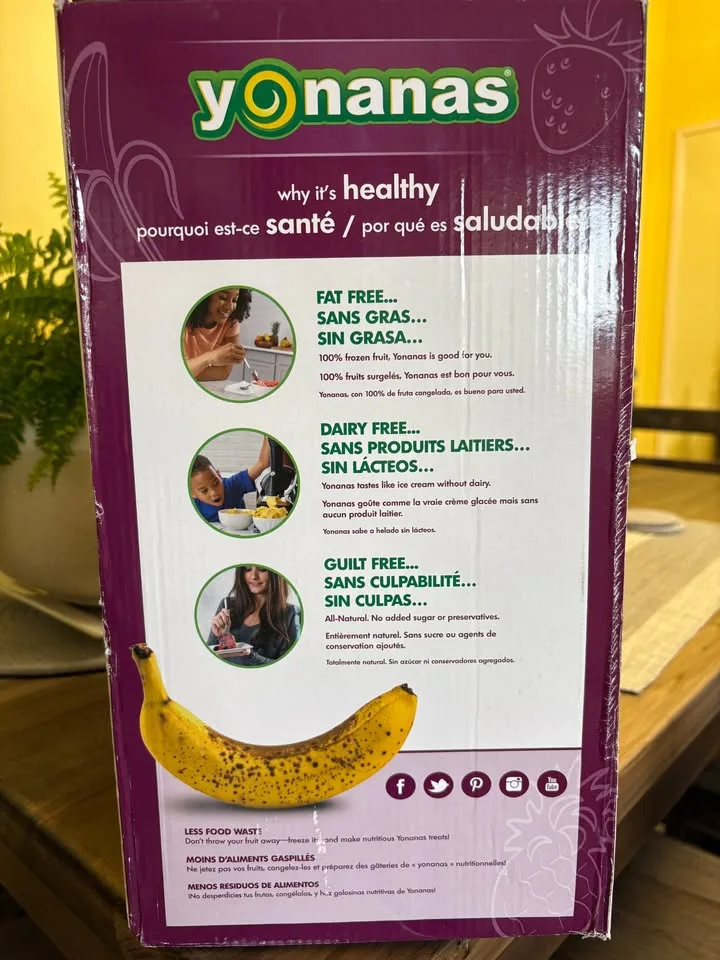 Yonanas Deluxe Frozen Dessert Maker image indicator(6)