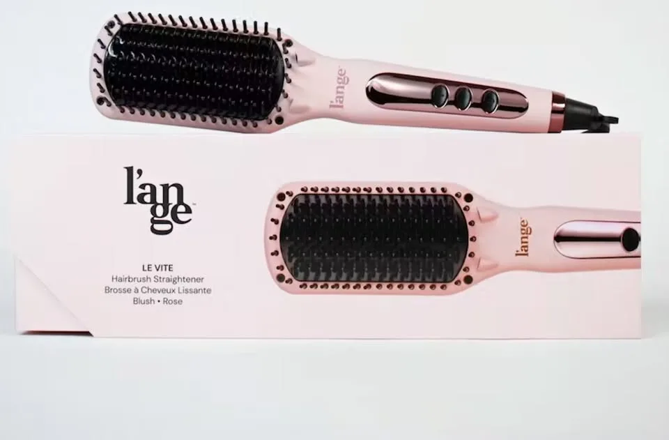 l'ange hair LE VITE Straightening Brush in Blush thumbnail