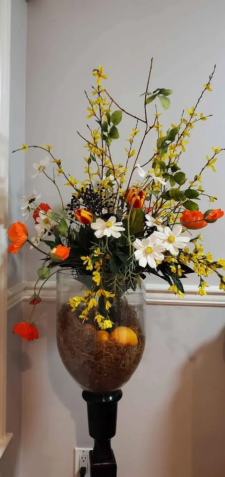 Custom made flower arrangement image indicator(2)
